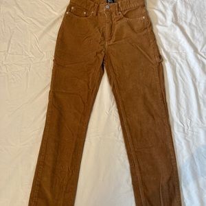 BDG corduroy slim straight leg pants